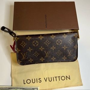 Authentic LV insulate wallet mono